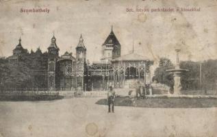 9 db régi magyar városképes lap  / 9 Hungarian town-view postcards