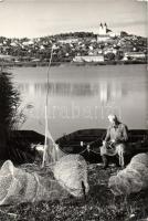 9 db régi magyar városképes lap  / 9 Hungarian town-view postcards