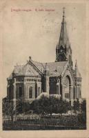 9 db régi magyar városképes lap  / 9 Hungarian town-view postcards