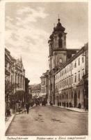 Székesfehérvár Nádor utca a Zirci templommal