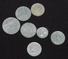 Vegyes világpénz tétel, összesen 1,6kg T:vegyes /Mixed world coins 1,6kg C:mixed