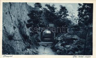 4 db háború előtti, jó minőségű Visegrád városképes lap