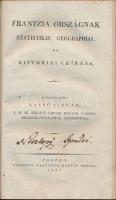 Lassú István: Az orosz birodalom statistikai, geographiai, és históriai leirása. I. kiadás! Pest, 1827. Petrózai Trattner Mátyás. 178p. + hozzákötve: ua.: Frantzia országnak statistikai, geographiai, és históriai leirása. Pest, 1827. Trattner + hozzákötve: ua.: A lengyel királyság és a krakkaui szabad státus statistikai, geographiai, és históriai leirása. Pest, 1828 Főskuti Landerer Lajos. 87p. + 1 térkép. Minden címlapon Noszlopy Ignác az úrbéri törvényszék elnökének tulajdonosi bejegyzésével. Korabeli, kissé viseltes papírkötésben. Néhány lap foltos, de jó állapotban.