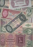 40db vegyes magyar papír- és fémpénz tétel a pengőidőszaktól T:vegyes