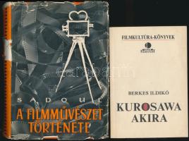 1959 Georges Sadoul: A filmművészet története, Gondolat Kiadó, Bp., + 1991 Berkes Ildikó: Kurosawa Akira - Filmkultúra könyvek