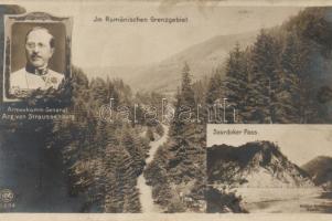 Szurdok pass, General Arz von Straussenburg