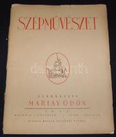 1941 Szépművészet folyóirat egy száma, szerkeszti Mariay Ödön, Királyi Magyar Egyetemi Nyomda
