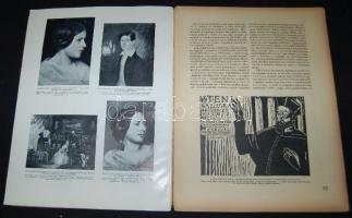 1941 Szépművészet folyóirat egy száma, szerkeszti Mariay Ödön, Királyi Magyar Egyetemi Nyomda