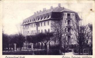 Balatonfüred-fürdő Balaton Szövetség üdülőháza (EK)