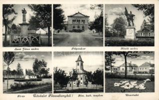 Füzesabony vasútállomással