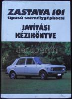 Zastava 101 típusú személygépkocsi javítási kézikönyve részletes műszaki rajzokkal és adatokkal, az Autóker műszaki és dokumentációs osztályának kiadásában, szép állapotban