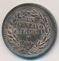 Mexikó 1888Mo 1c T:2 /
Mexico 1888Mo 1 Centavo C:XF