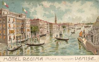 Venice Hotel Regina litho (EK)
