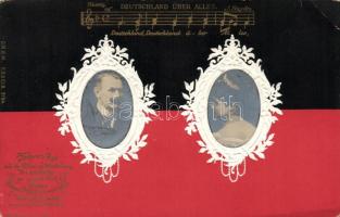 Württemberg flag, royal couple Emb. (EB)