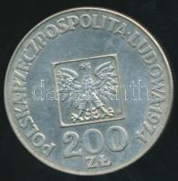 Lengyelország 1974. 200Zl Ag "Köztársaság 30. évfordulója" T:2 / 
Poland 1974. 200 Zlotyc...