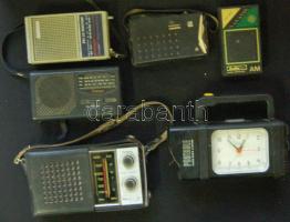 5 db klf márkájú táskarádió