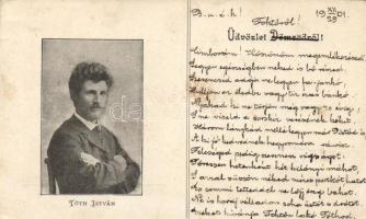 Tóth István, a jolly poet from Foktő