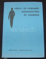 1973 Dr. Bugár János: Férfi- és fiúruhák szerkesztése és szabása, Műszaki Kiadó, Bp., kiadói vászonkötésben, jó állapotban