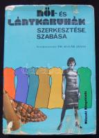 1973 Dr. Bugár János: Női- és lánykaruhák szerkesztése és szabása, Műszaki Kiadó, Bp., kiadói vászonkötésben, jó állapotban