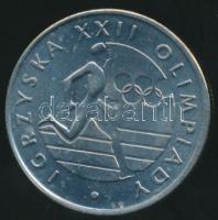 Lengyelország 1980. 20Zl "XXII. Nyári Olimpia" T:1- /  Poland 1980. 20 Zlotych "1980 Olympics" C:AU