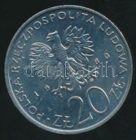 Lengyelország 1980. 20Zl "XXII. Nyári Olimpia" T:1- / 
Poland 1980. 20 Zlotych "1980...
