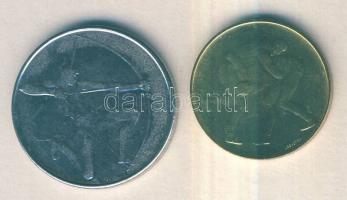 San Marino 1980. 100L + 200L "XXII. Nyári Olimpia" T:1 / 
San Marino 1980. 100 Lire + 200...