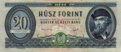 1949. 20Ft + 1969. 20Ft T:II,II-