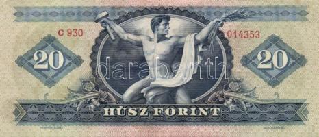 1949. 20Ft + 1969. 20Ft T:II,II-