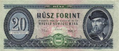 1949. 20Ft + 1969. 20Ft T:II,II-