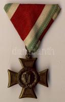 1923. "III.Osztályú Legénységi Szolgálati Jel" 6 év szolgálat után szalaggal T:2-