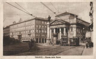 Trieste Piazza della Borsa, tram