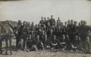 Military WWI Hungarian artillery group photo