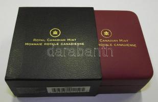 Kanada 2009. 20$ Ag "Indián maszk" eredeti bőr díszdobozban és kartonban, magyar és kanada...