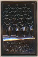 1977. "Emlékül a munkásőrség Alapító Tagjának A Munkásőrség Országos Parancsnokától" emlékplakett eredeti díszdobozban T:1