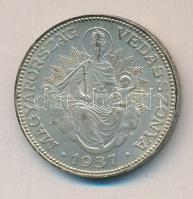 1937. 2P Ag "Madonna" T:2-