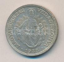 1938. 2P Ag "Madonna" T:2-