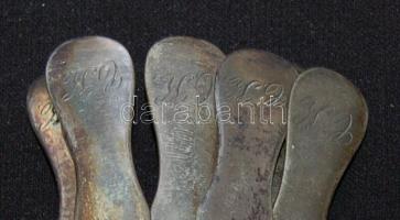 kb. 100 darabos klf evőeszközkészlet: merőkanál, kanál, kés, villa, kávés- és teás kanál