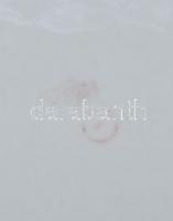 6 személyes 18 darabos Zsolnay jelzett porcelán tányérkészlet / 18pcs Zsolnay chinaware plate set