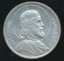 1938. 5P Ag "Szent István" T:2