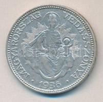 1936. 2P Ag "Madonna" T:2-