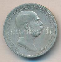 Ausztria 1908. 1K Ag "Jubileum" T:2- / Austria 1908. 1 Corona Ag "Jubilee" C:VF