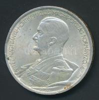 1939. 5P Ag "Horthy - balra" T:2- kis ph