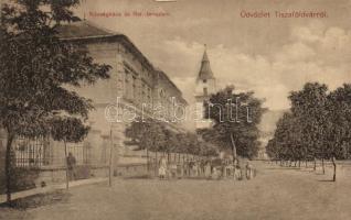 Tiszaföldvár Községháza és Református templom