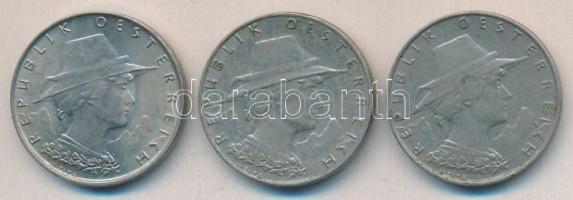 1924. 1000K + 1925. 10Gr + 1929. 10Gr T:2,2-c/
Ausztria 1924. 1000 Kronen + 1925. 10 Groschen + 1929...