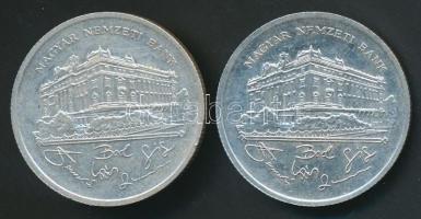 1992. 200Ft Ag "MNB" T:2+,2