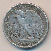 USA 1942. 1/2$ Ag "Walking Liberty" T:3 / USA 1924. 1/2 dolar Ag "Walking Liberty " C:F