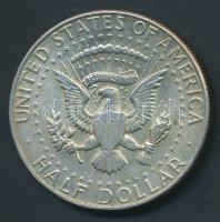 USA 1967. 1/2$ Ag "Kennedy" T:2/2- / USA 1967. 1/2 dolar Ag "Kennedy" C:XF/VF