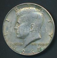 USA 1967. 1/2$ Ag "Kennedy" T:2/2- /
USA 1967. 1/2 dolar Ag "Kennedy" C:XF/VF