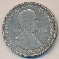 1930. 5P Ag "Horthy jobbra" T:2-/3