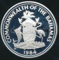 Bahama-szigetek 1984. 10$ Ag "XXIII. Nyári Olimpia" T:PP csak 10000db!
Bahamas 1984. 10 Do...